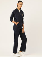 Load image into Gallery viewer, Zipper Sweatshirt with Straight Track pant set
