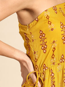 One shoulder dhoti Jumpsuit