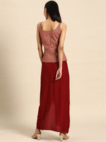 Load image into Gallery viewer, Dhoti Skirt with Long peplum top
