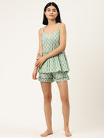 Load image into Gallery viewer, Frill Speghetti and Shorts Set

