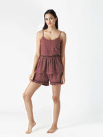 Load image into Gallery viewer, Frill Speghetti and Shorts Set
