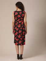 Load image into Gallery viewer, Overlap Yoke Midi Dress
