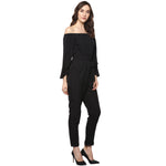 Load image into Gallery viewer, Off shoulder long jumpsuit
