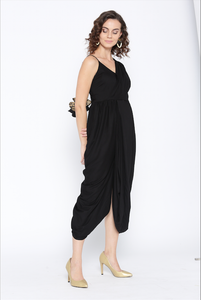Front pleat Dhoti style jumpsuit