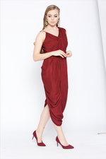 Load image into Gallery viewer, Front pleat Dhoti style jumpsuit

