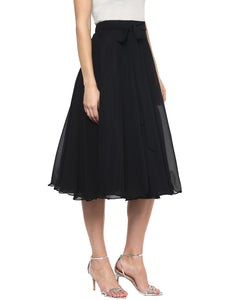 Flare Midi skirt