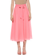 Load image into Gallery viewer, Flare Midi skirt
