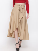 Load image into Gallery viewer, Overlap midi skirt
