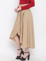 Load image into Gallery viewer, Overlap midi skirt
