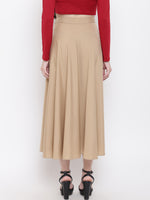 Load image into Gallery viewer, Overlap midi skirt
