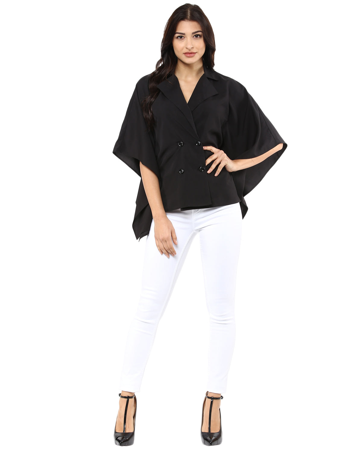 Kaftan style blazer Top
