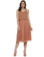 Load image into Gallery viewer, Flare yoke midid dress
