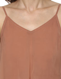 Flare yoke midid dress