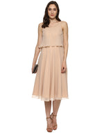 Load image into Gallery viewer, Flare yoke midid dress
