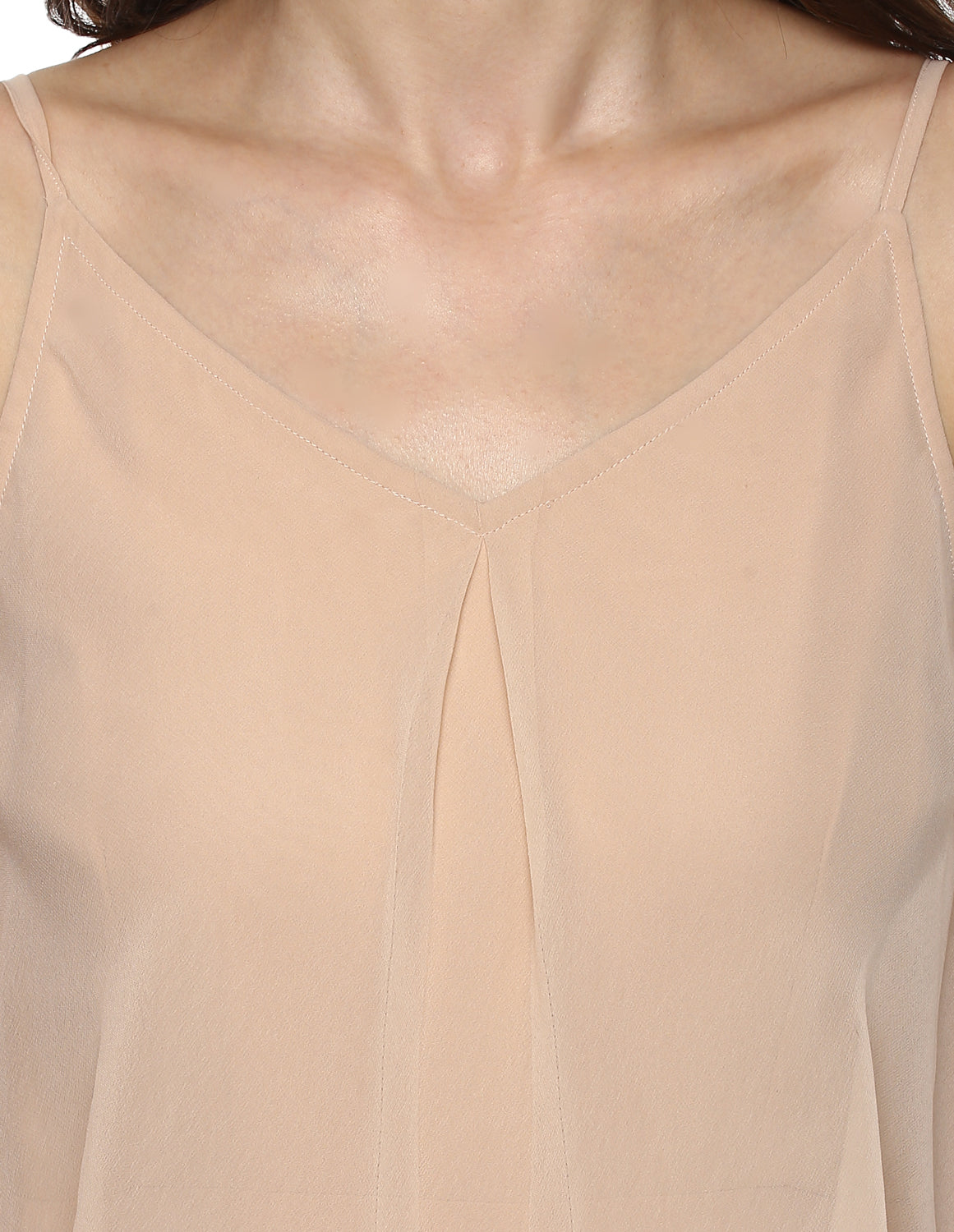 Flare yoke midid dress