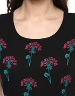 Load image into Gallery viewer, Block Printed yoke Maxi Dress with Cut out back
