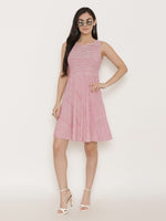 Load image into Gallery viewer, Striped skater Dress
