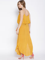 Load image into Gallery viewer, Flare yoke with U hem long dress
