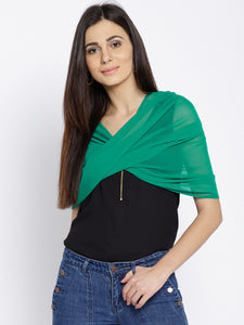 Front twist short shrug