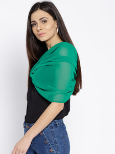 Front twist short shrug