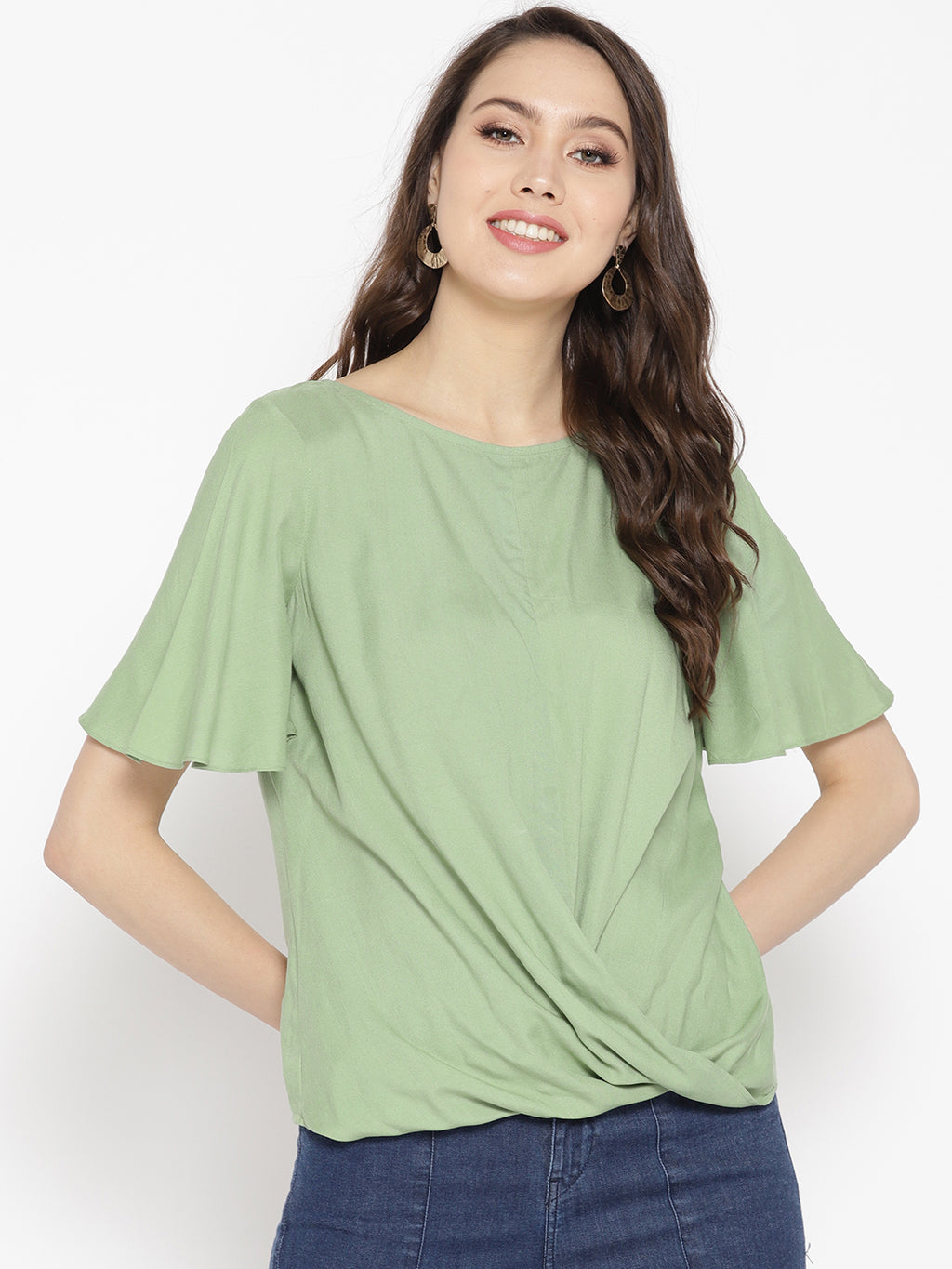 Front Surplice Top