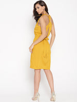 Load image into Gallery viewer, Back twist mini dress
