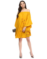Load image into Gallery viewer, Circular off shoulder Kaftan dress

