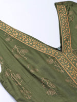 Load image into Gallery viewer, Front borders with kalidar pants printed jumpsuit
