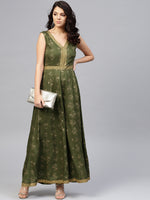 Load image into Gallery viewer, Front borders with kalidar pants printed jumpsuit
