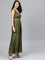 Load image into Gallery viewer, Front borders with kalidar pants printed jumpsuit
