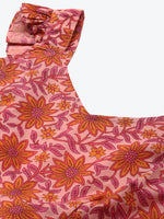Load image into Gallery viewer, Back tie up Printed Crop Top
