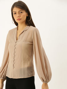 Extra Balloon sleeve Blouse