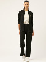 Load image into Gallery viewer, Zipper Sweatshirt with Straight Track pant set
