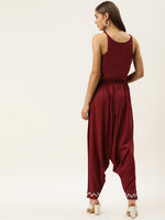 Load image into Gallery viewer, Crop top with Dhoti Pants
