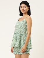 Load image into Gallery viewer, Frill Speghetti and Shorts Set
